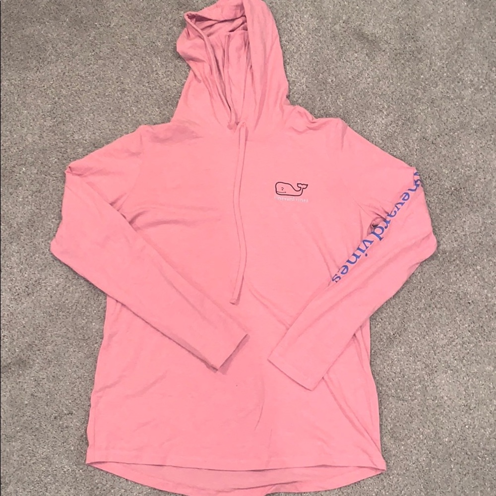 Lightweight hoodie tee
